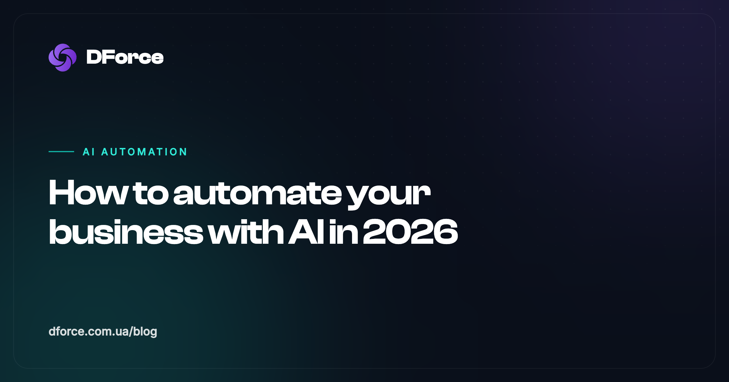 How to automate your business with AI in 2026: a practical guide