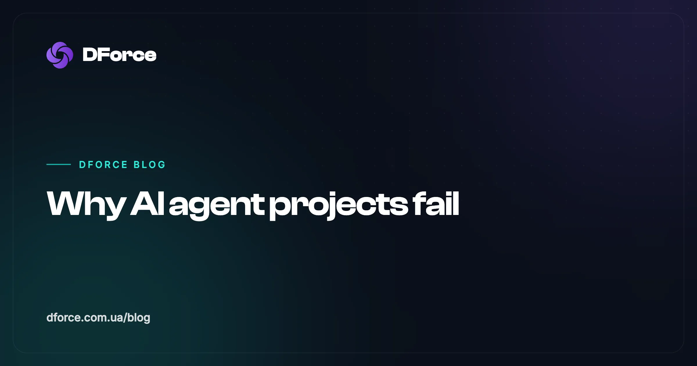 Why AI agent projects fail, and how to get yours into production